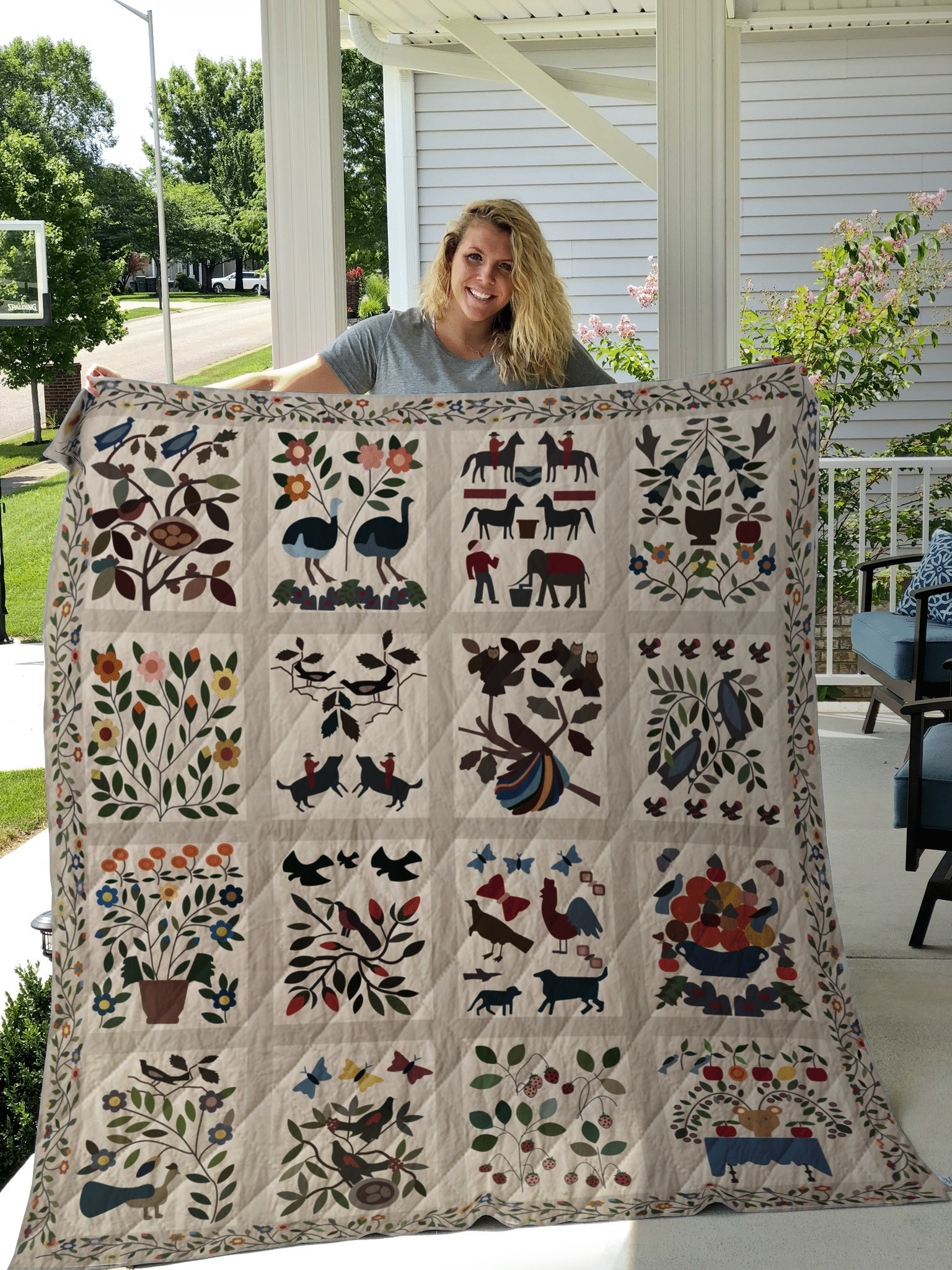 Animal BL130701 Quilt Blanket