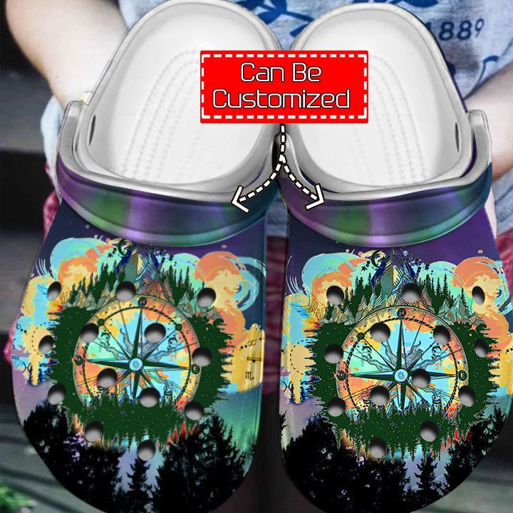 Camping – Personalized Wild Child Clog Shoes For Men And Women