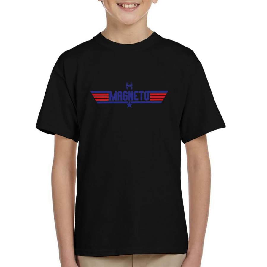 Top Gun Logo Magneto X Men Kid’s T-Shirt