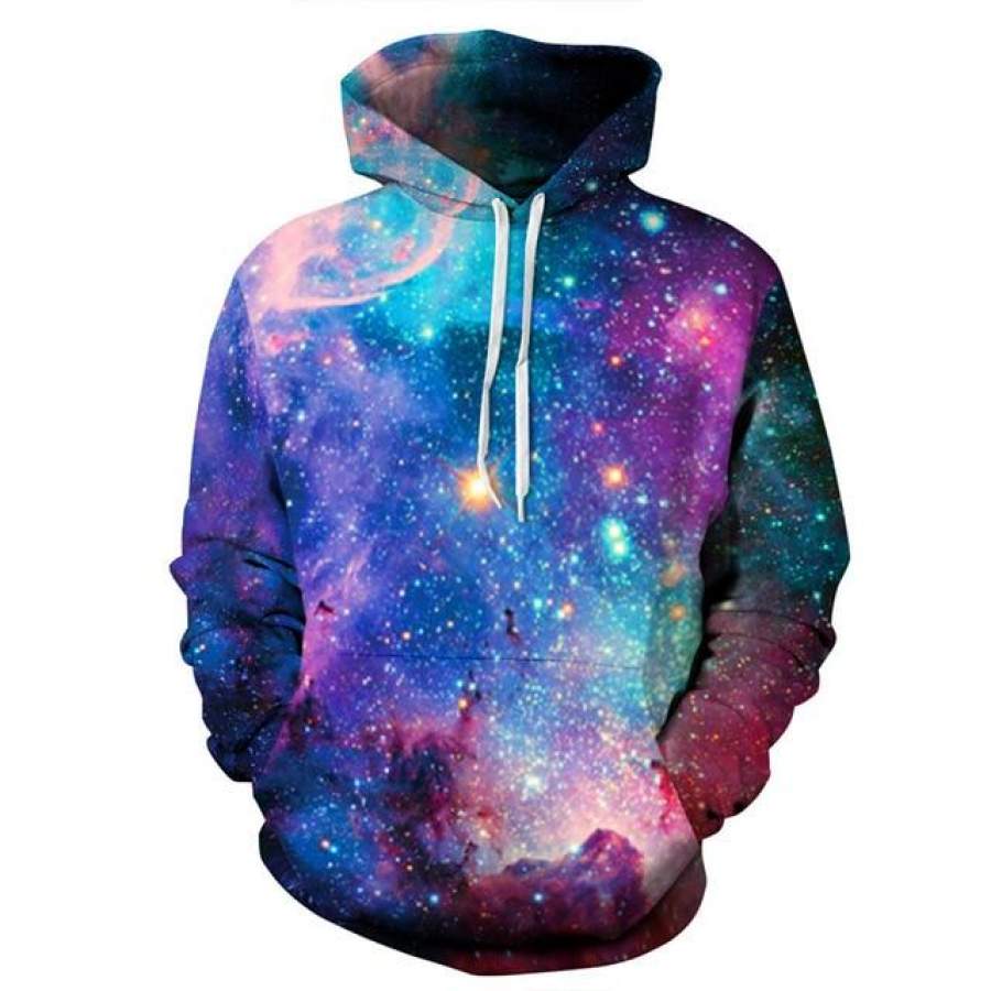 Mr.1991INC Brand Hoodies Men/Women Space Galaxy 3D Print Hoodie Sweatshirts With Cap Autumn Couples Hoody Tops moletom
