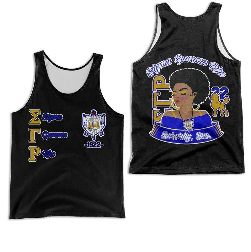 Sorority Tank Top – Sigma Gamma Rho Girl Blade Racerback Tank