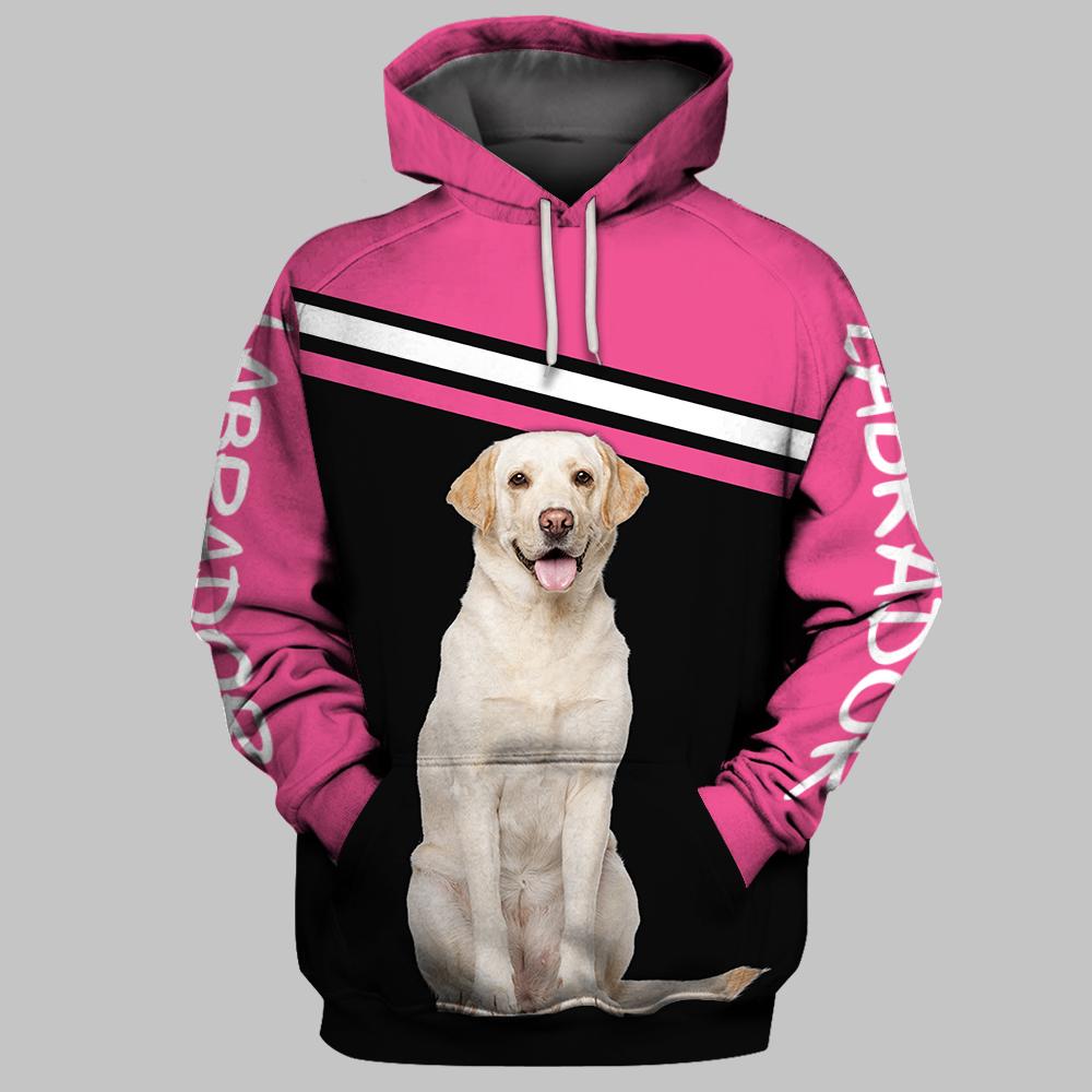 Labrador Alone Together 3D Full Printing Hoodie And Polo Shirt