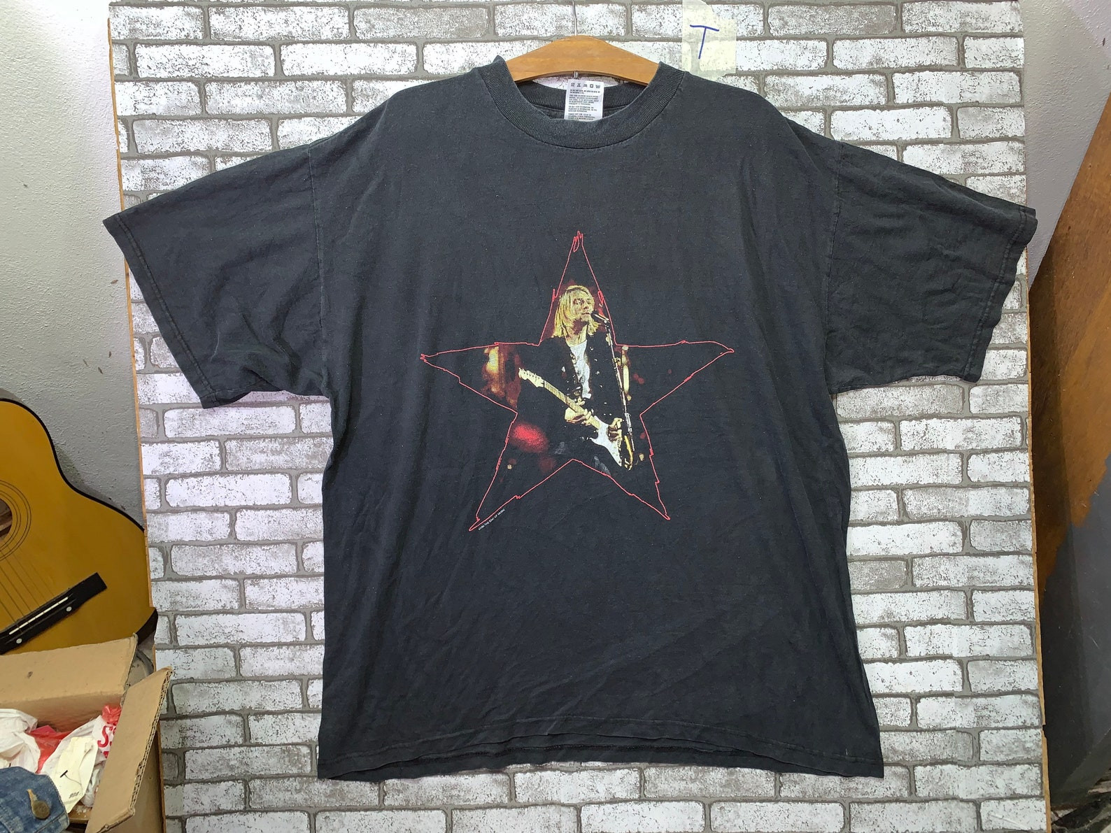 Vintage Kurt Cobain Nirvana 90S The End Of Music Grunge Punk Rock Band T Shirt X L