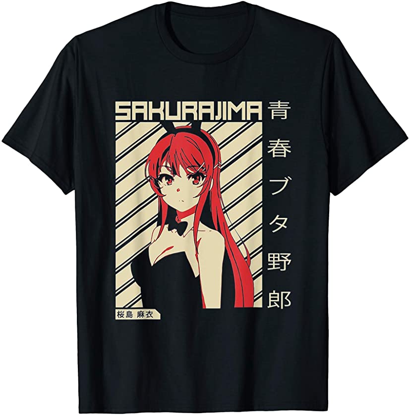 Senpai Girl Bunny Mai Sakurajimas Art T-Shirt