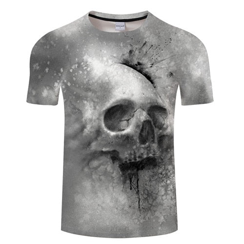 Grey Skull T-Shirt