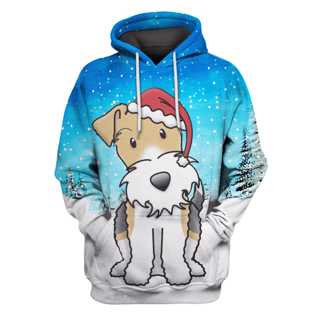 Puppy Dog Merry Christmas T-Shirts – Zip Hoodies Apparel