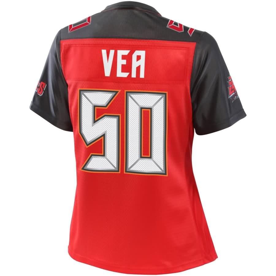 Vita Vea Tampa Bay Buccaneers NFL Pro Line Womens Player Jersey – Red