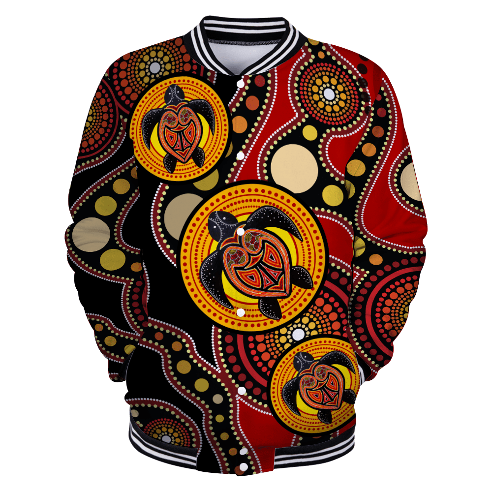 Aboriginal Australia In My Heart Baseball Jacket For Men And Women