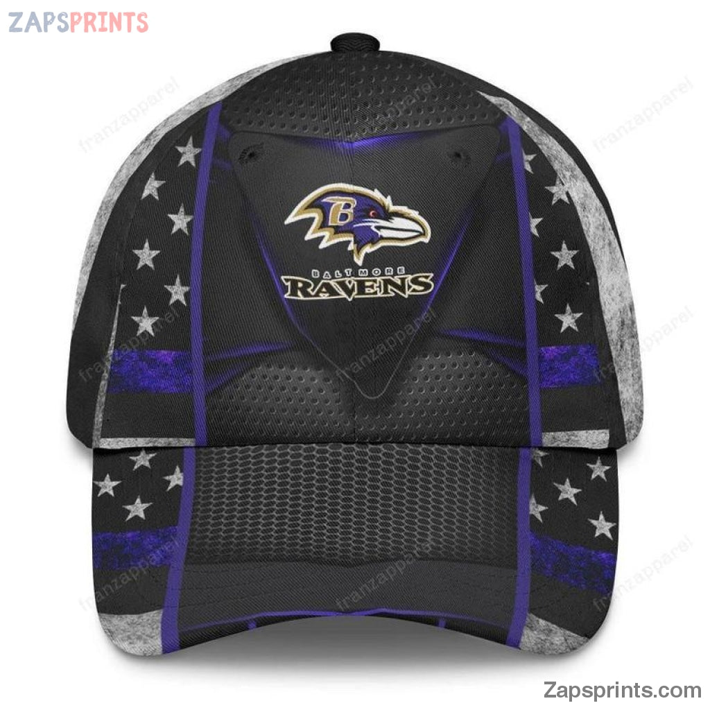 Baltimore Ravens 3D Limited Cap Gift For Fan Football Lovers