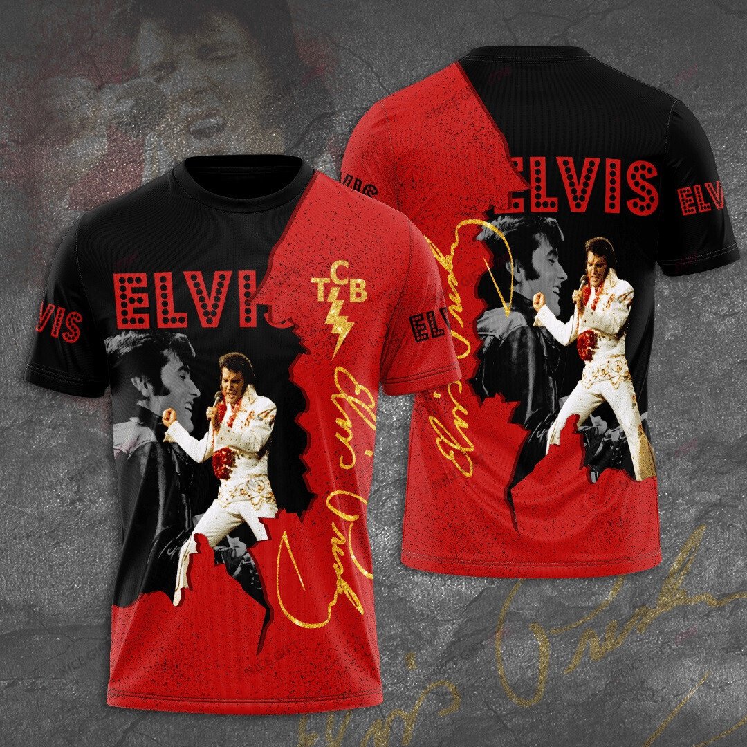 Elvis Presley 3D T-Shirt 3Ts-P9L3