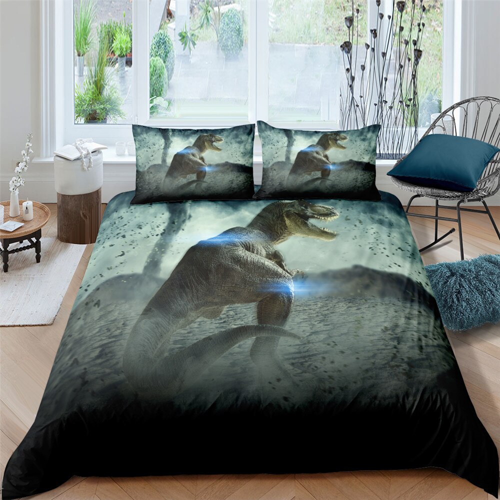 3D Dinosaur Bedding Set