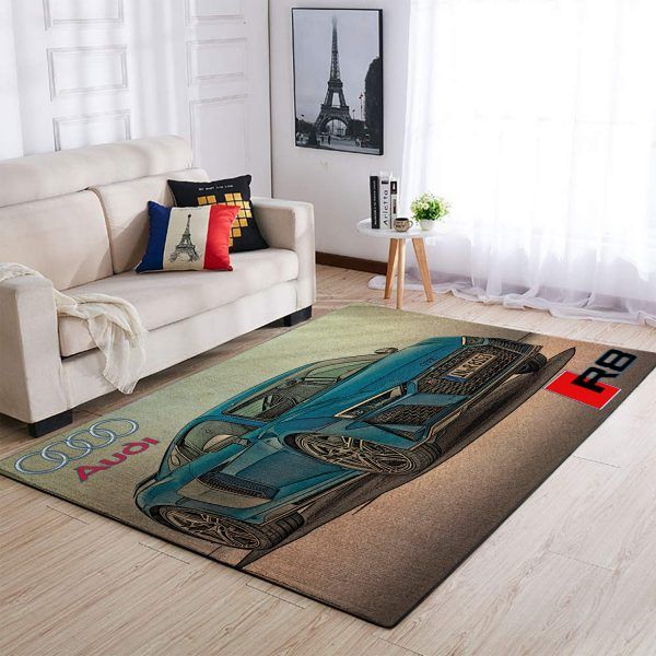 The 20 Rug Audi R8 Supercar Area Rugs Living Room Carpet FN111115 Christmas Gift Floor Decor