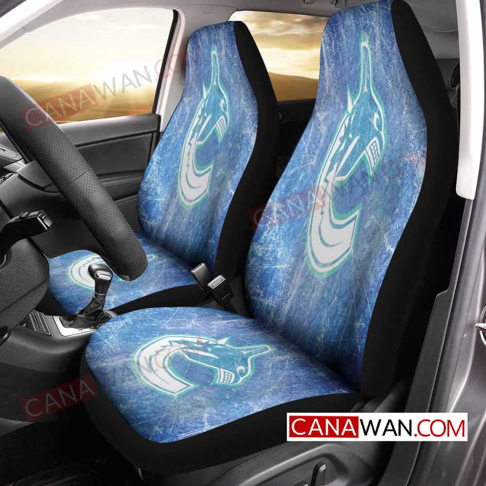 Vancouver Canucks Logo Art Style40 3D Customized Personalized Car Seat Cover