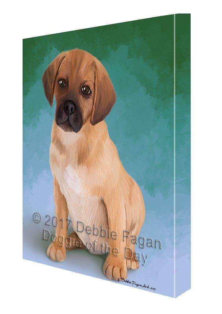 Puggle Puppy Dog Canvas Wall Art D065