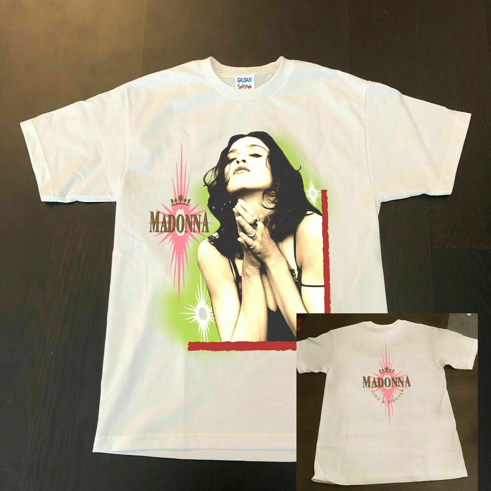 New 1989 Madonna Like A Prayer Tour T Shirt Gildan Shirt