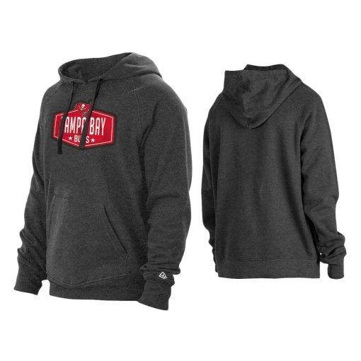 2021 Draft Tampa Bay Buccaneers Charcoal Hook Hoodie Tampa Bay Buccaneers Charcoal Hoodie