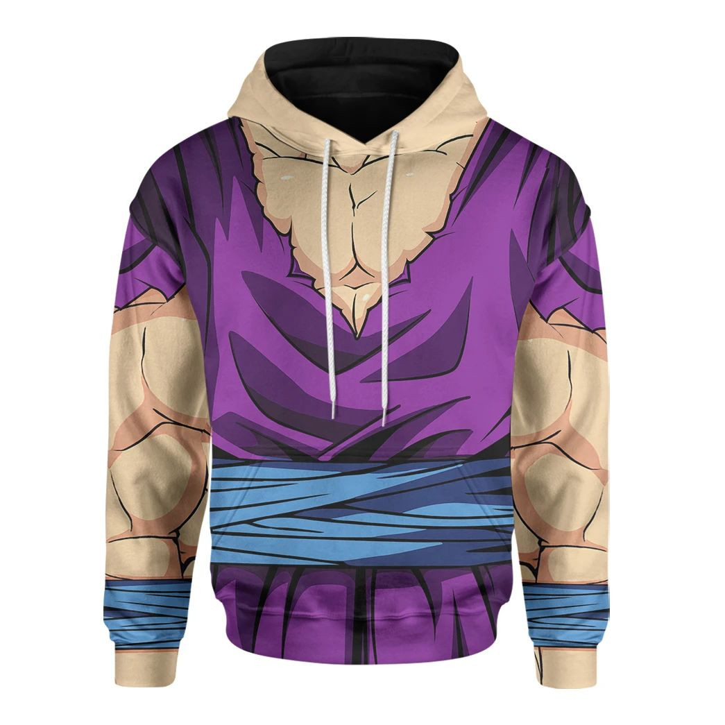 3D Anime Dragon Ball Songohan Custom Hoodie