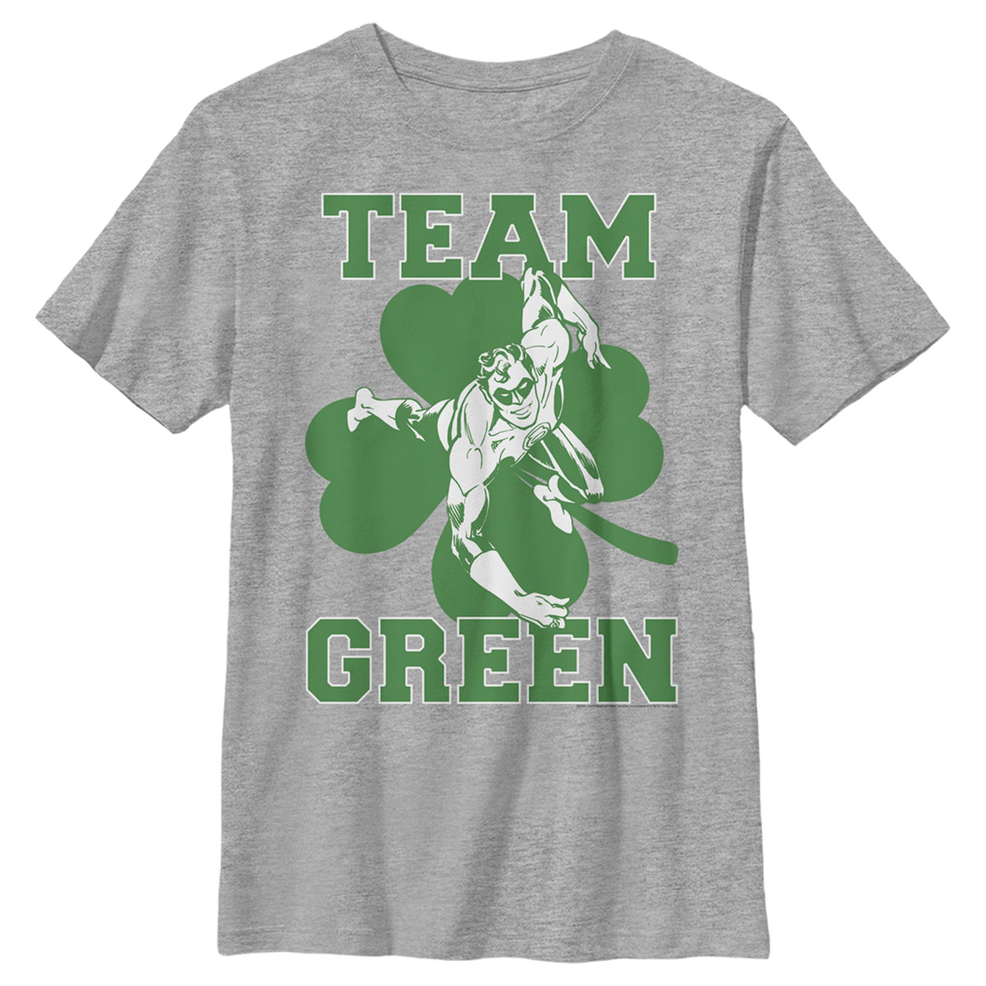 Boy’S Green Lantern St. Patrick’S Day Team Green T-Shirt