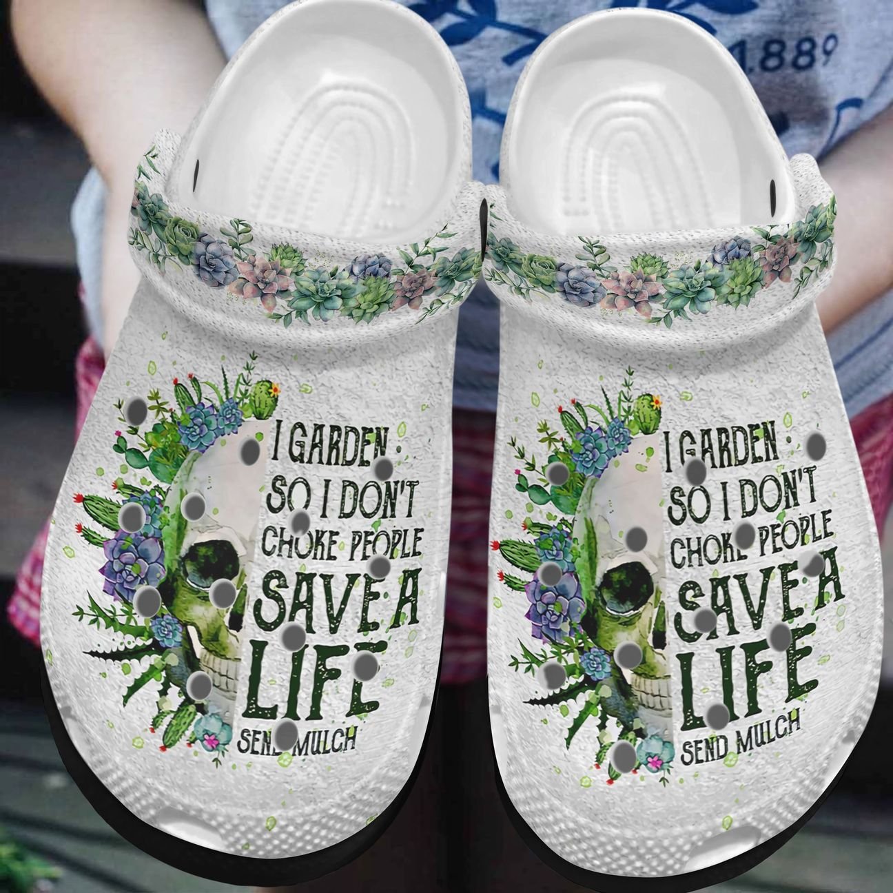 Garden Personalized Clog, Custom Name, Text, Color, Number Fashion Style For Women, Men, Kid, Print 3D I Garden