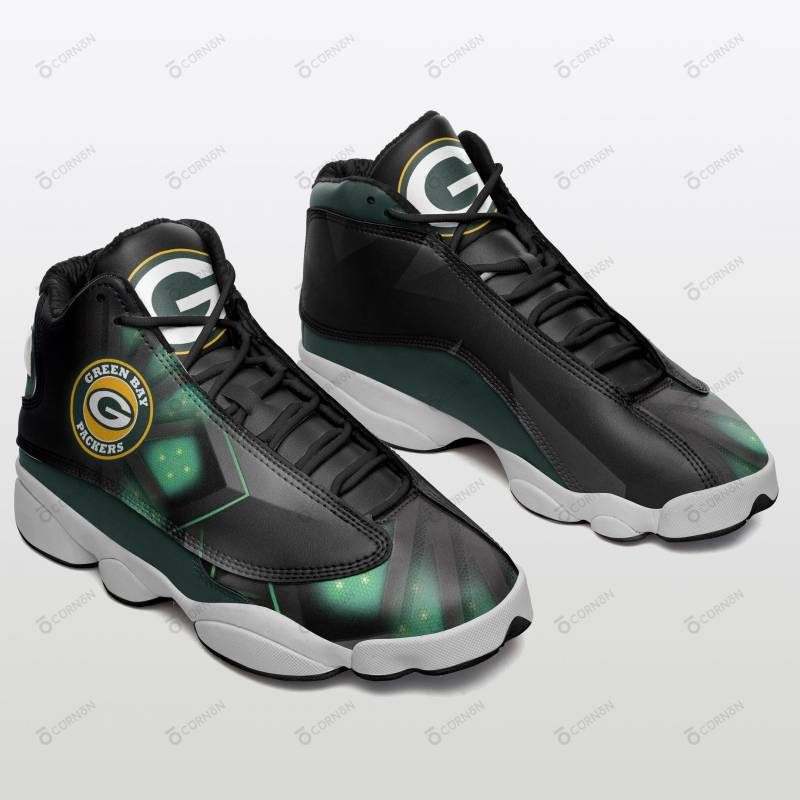 Green Bay Packers Air JD13 Sneakers 395