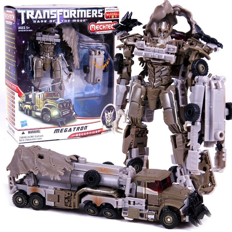 Hasbro Transformers Megatron Tank Truck Action Figure Toys Anime Model Toys Figures For Children Kids Christmas Gift