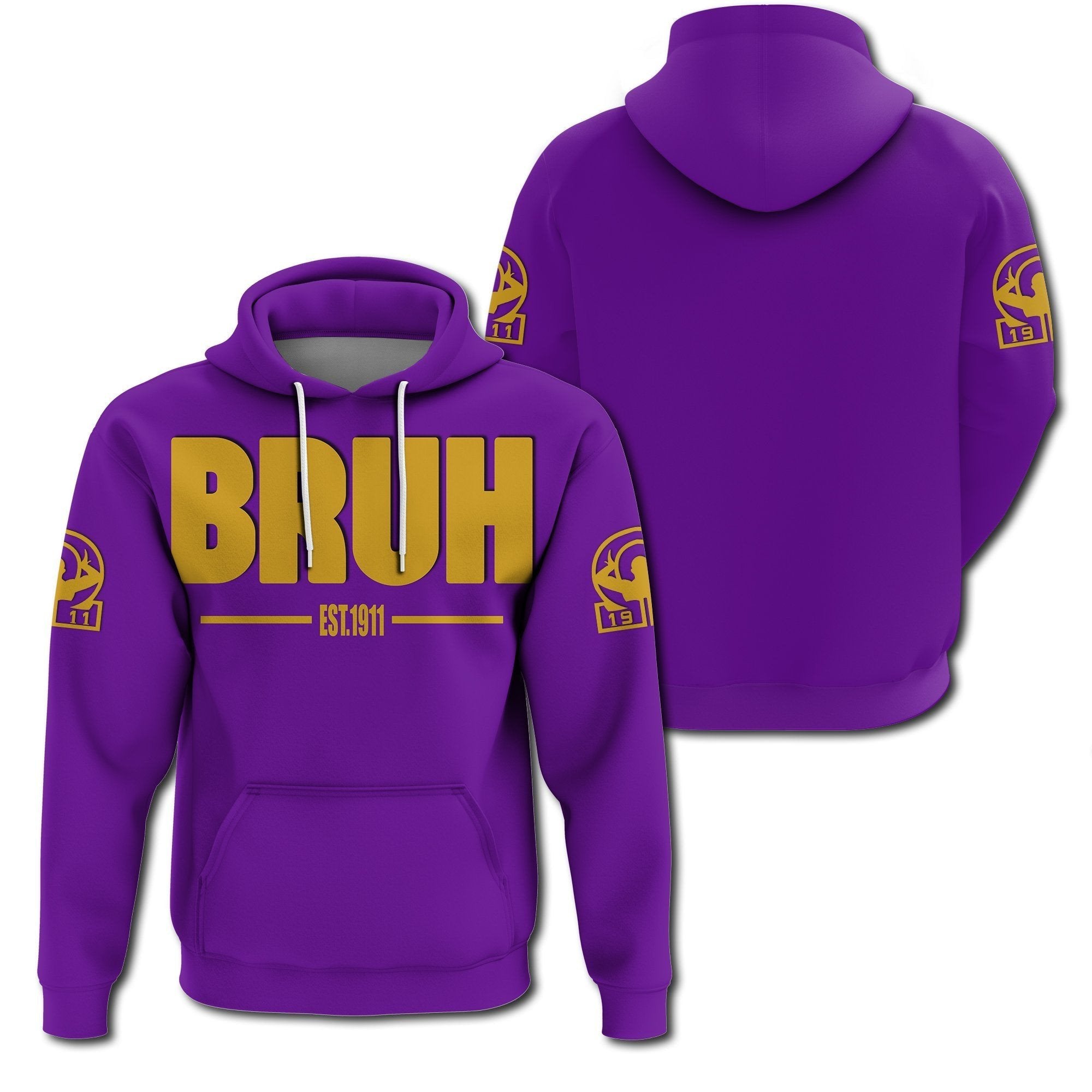 Fraternity Hoodie – Omega Psi Phi Bruh Hoodie