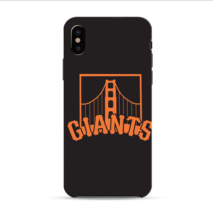 San Francisco Giants Art iPhone XS 3D Case