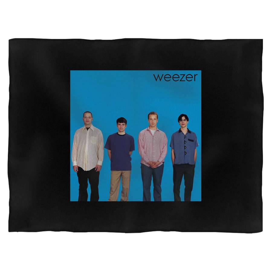 Weezer Blue Album Blanket