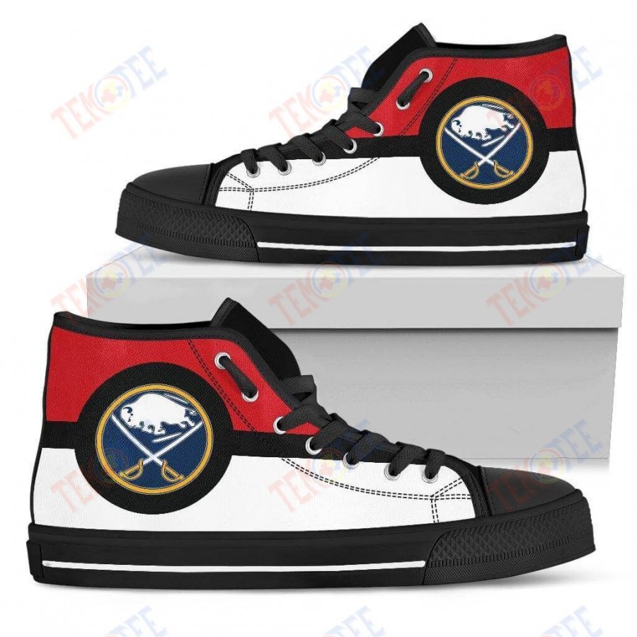 Mens Womens Buffalo Sabres High Top Shoes Bright Colours Open Sections Great TMT224