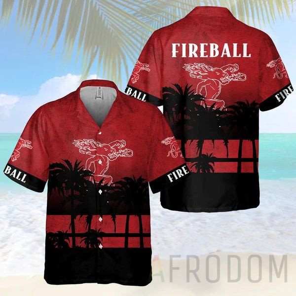 Summer Vibes Fireball Hawaiian Shirt Ha88912