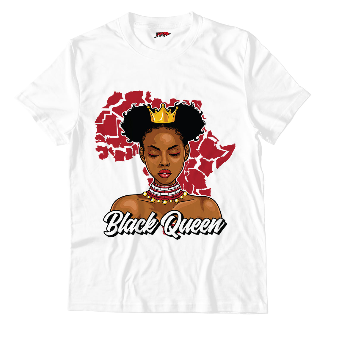 Black Queen Unisex Tshirt Match Aj6 “Carmine”