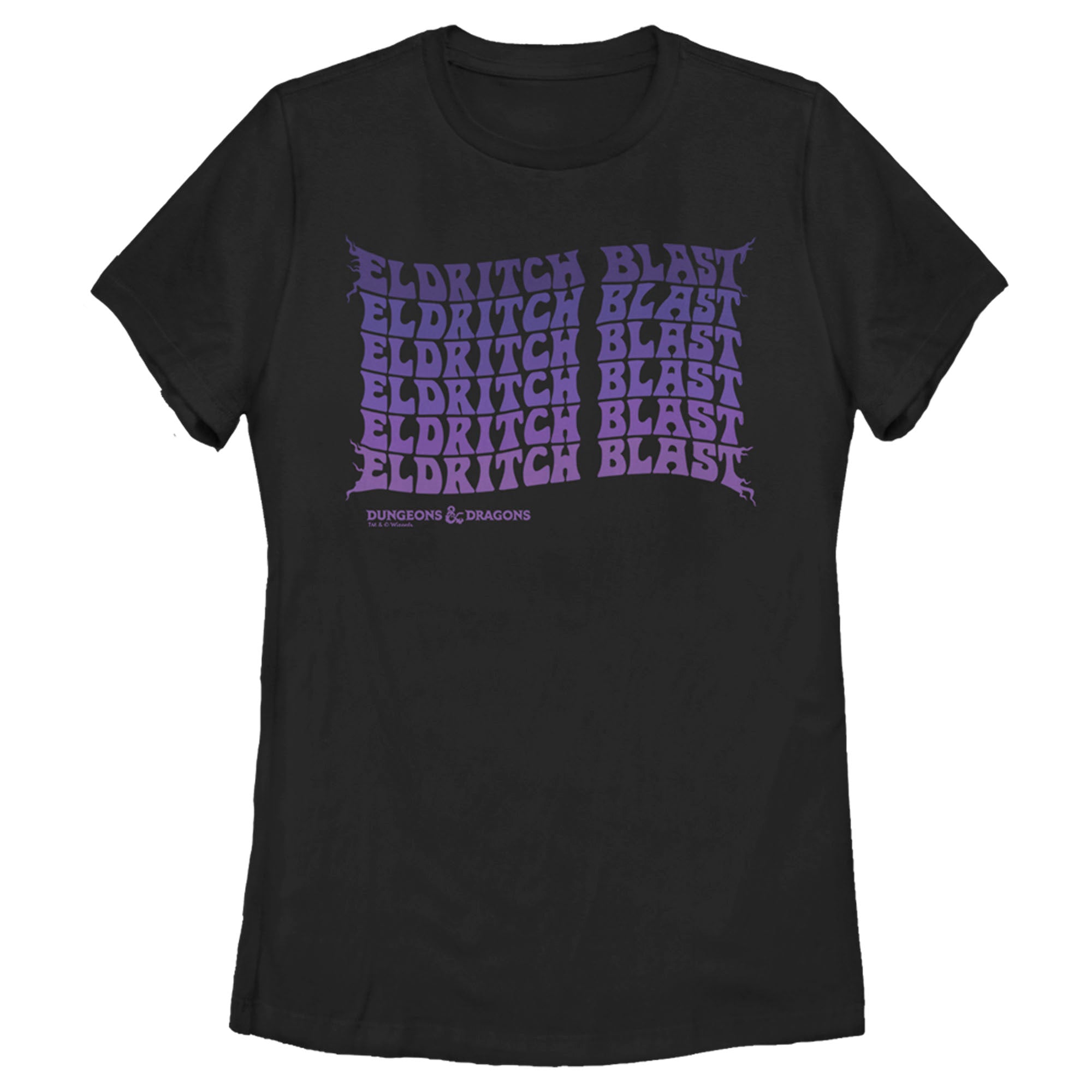 Women’S Dungeons & Dragons Eldritch Blast Groovy T-Shirt