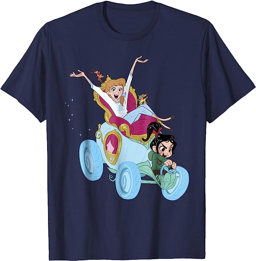 Wreck It Ralph 2 Comfy Princess Cinderella T-Shirt