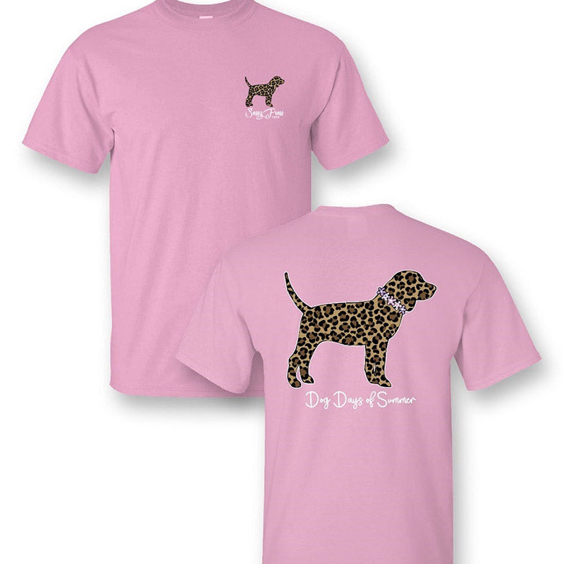 Sassy Frass Leopard Dog Days Of Summer T-Shirt