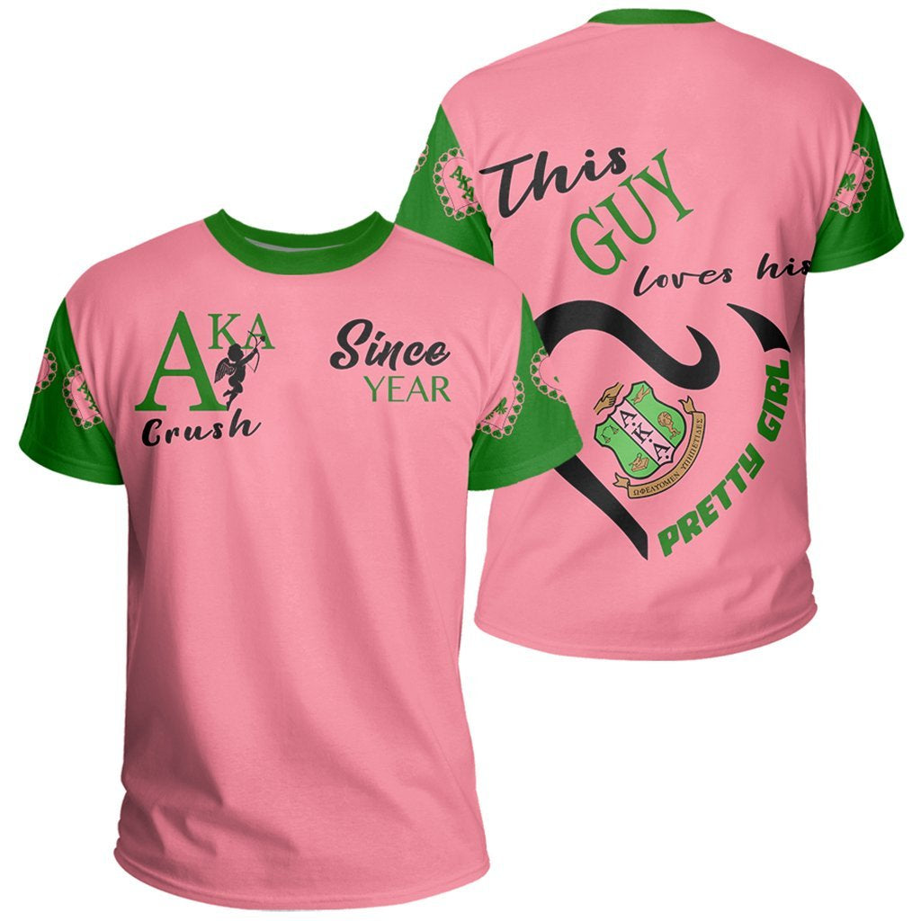 (Custom) Greek Life T-Shirt – Alpha Kappa Alpha Valentine Crush Tee