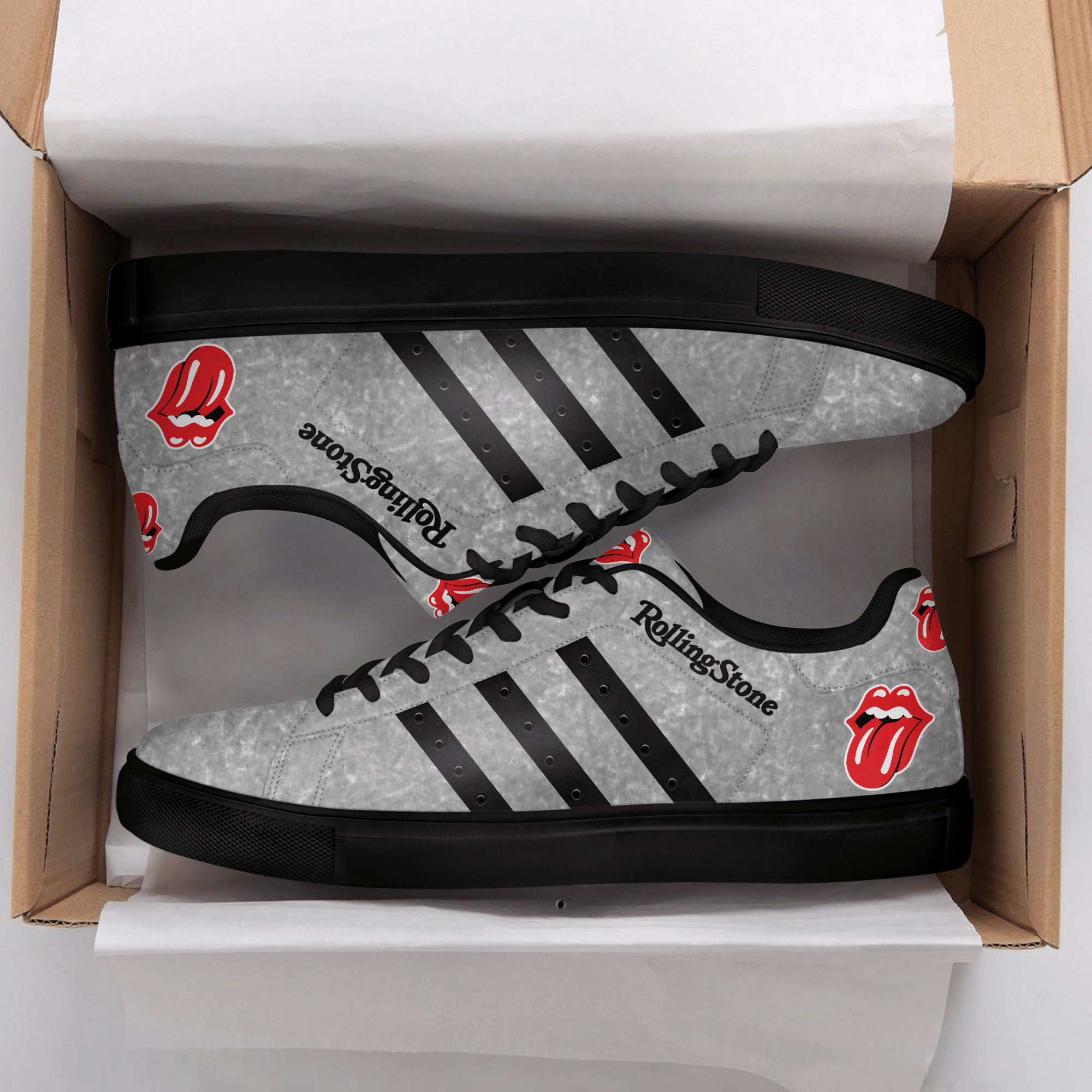 Rolling Stones Low Top Shoes V20