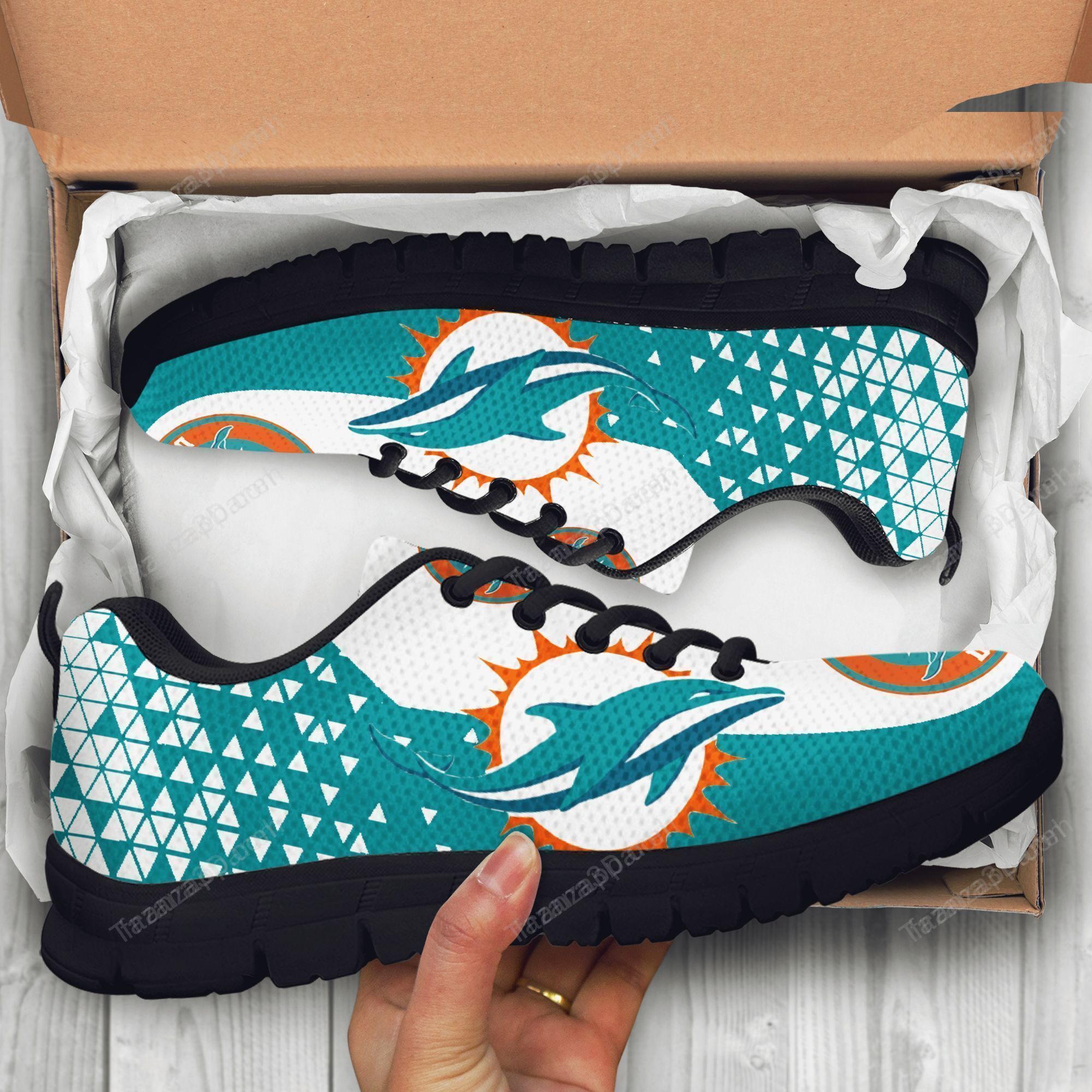 Miami Dolphins Sneakers 044