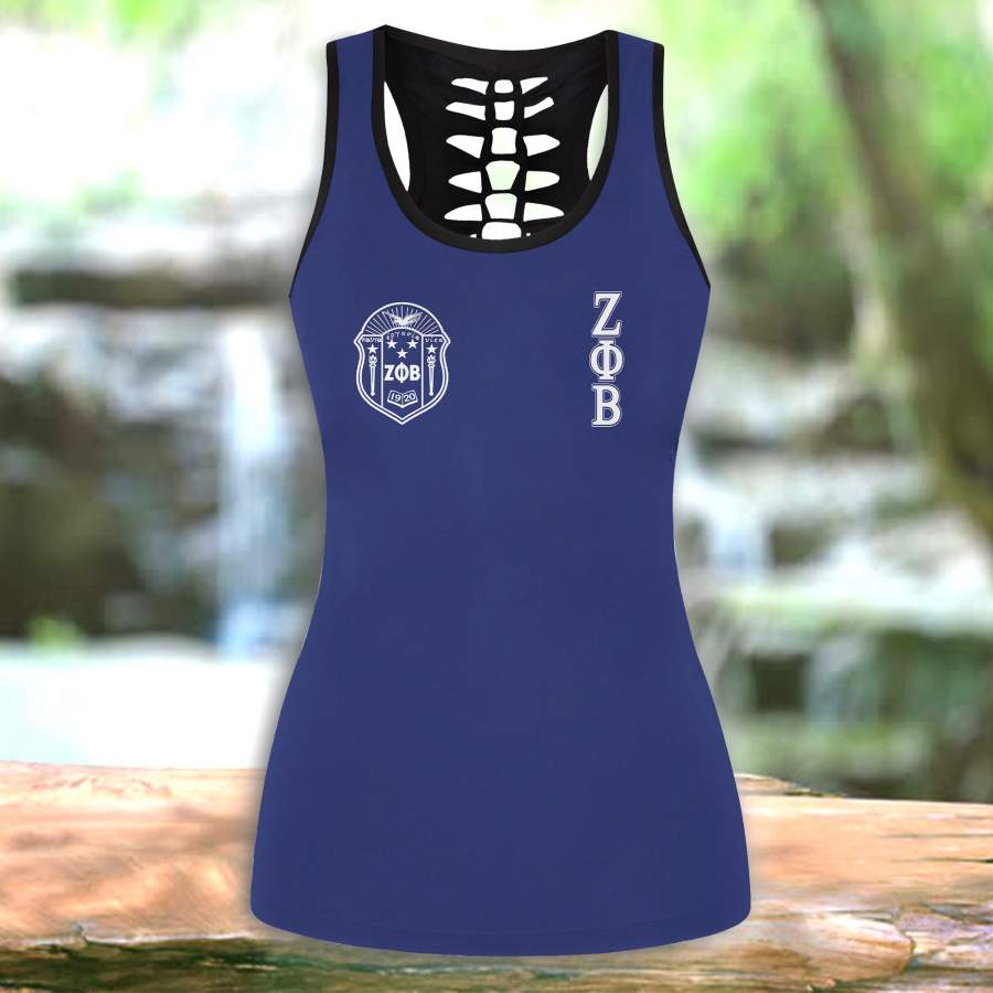 ZETA PHI BETA HOLLOW TANKTOP