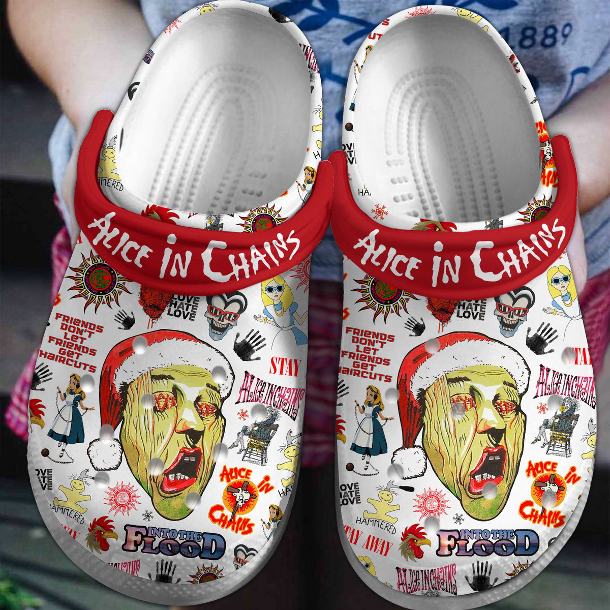 Alice In Chains Crocss Clogs For Men Women And Kid D5Seou8U
