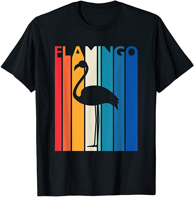 Vintage Flamingo Shirt Retro Gift for Animal Lover Flamingo T-Shirt