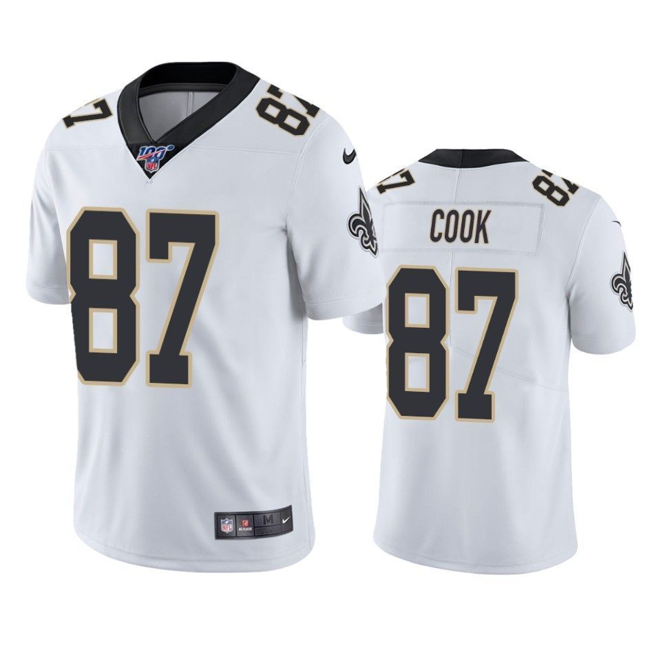 New Orleans Saints Jared Cook Limited Jersey White 100Th Season