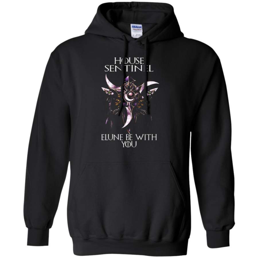 AGR World Of Warcraft House Sentinel Elune Be With You Hoodie