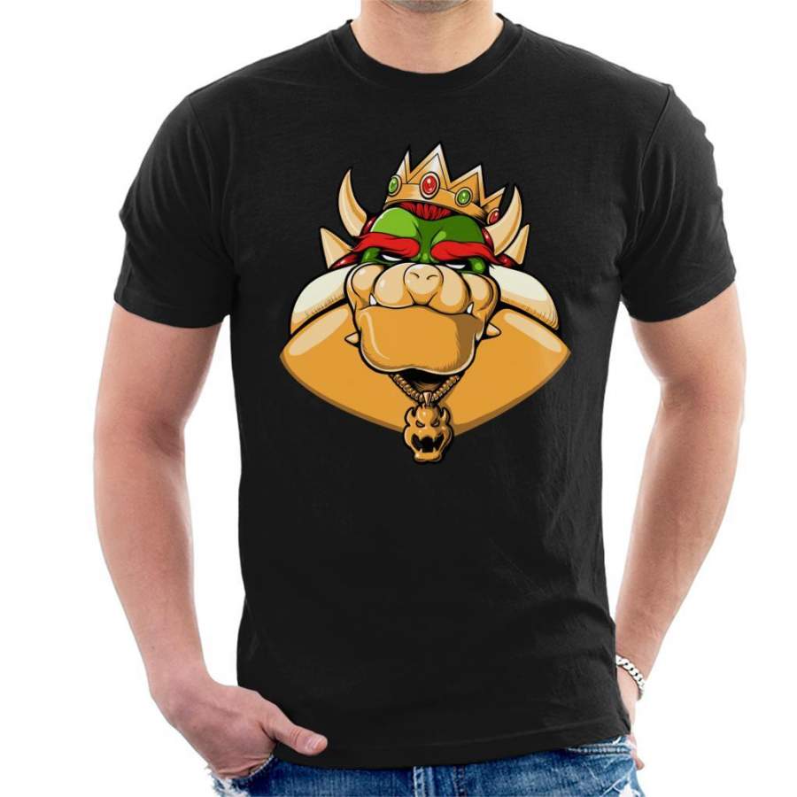 Notorious Boss Bowser Super Mario Men’s T-Shirt
