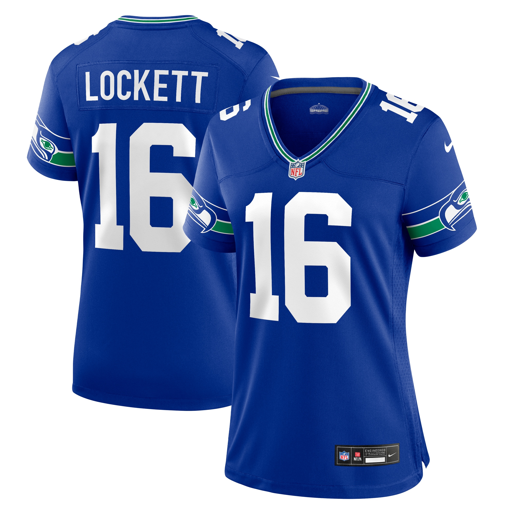 Tyler Lockett Seattle Seahawks Women's Player Jersey – Royal