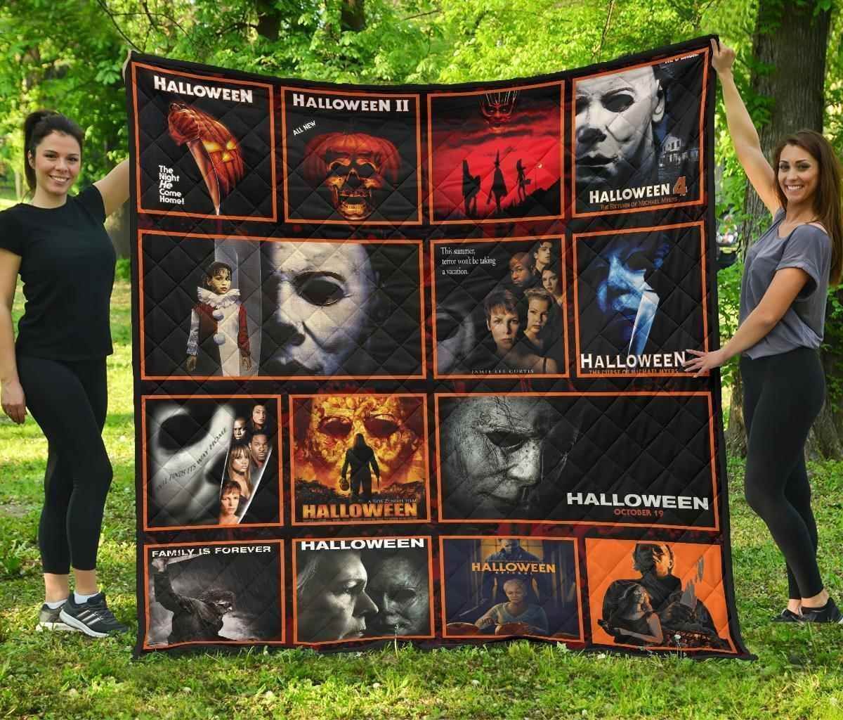 Halloween Blanket Th1607 Quilt