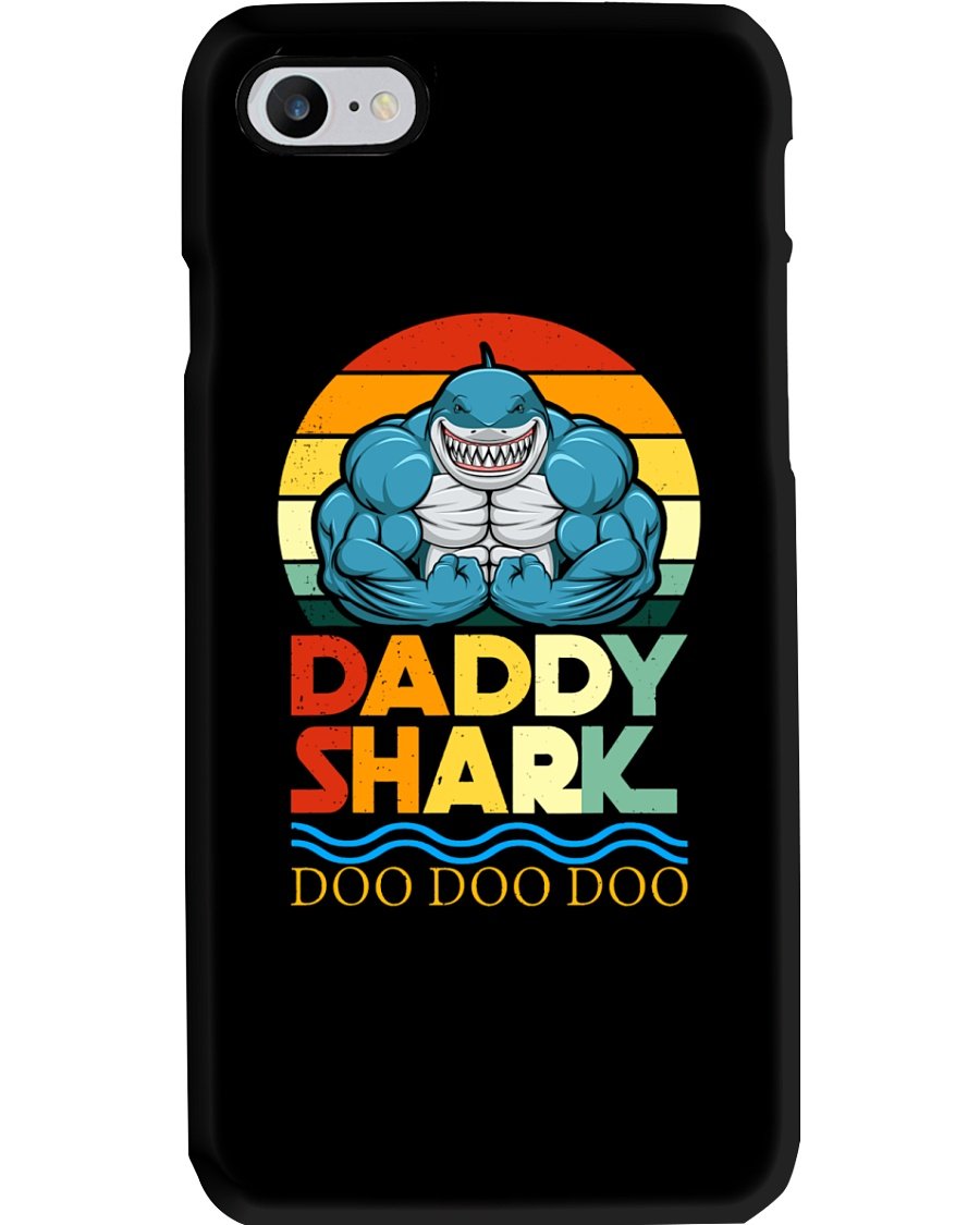 Weight Lifting Daddy Shark Phone Case