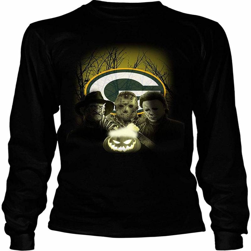 Horror Movies T Shirt, Green Bay Packers T Shirt – Long Sleeve Tees