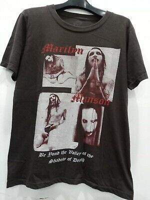 Vintage Bootleg Marilyn Manson Shirt , Nin , Slipknot, Metallica 5220