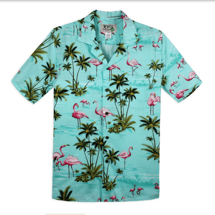 Flamingo Vintage Tropical Hawaii Hawaii Shirt For Men Women Ha108269