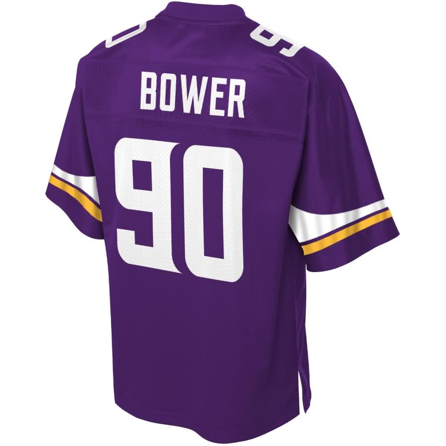 Tashawn Bower Minnesota Vikings NFL Pro Line Team Color Player Jersey – Purple